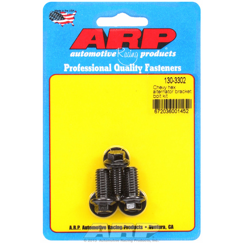 ARP FOR Chevy hex alternator bracket bolt kit