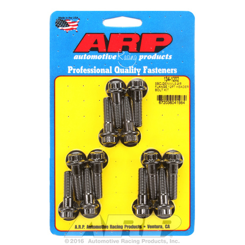 ARP FOR SBC/GENIII LS 3/8 flange 12pt header bolt kit