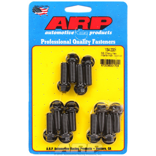 ARP FOR Chevy hex intake manifold bolt kit