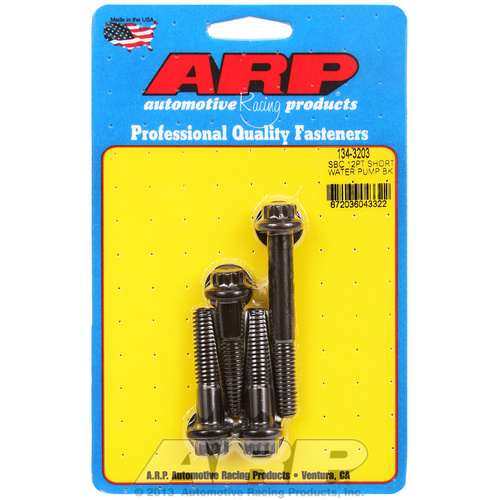 ARP FOR Chevy 12pt short water pump bolt kit