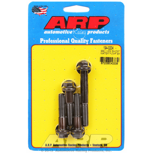 ARP FOR Chevy hex short water pump bolt kit