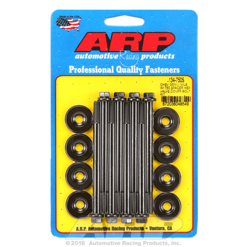 ARP FOR Chevy GENIII IV/LS w/.750 spacer hex valve cover bolt kit