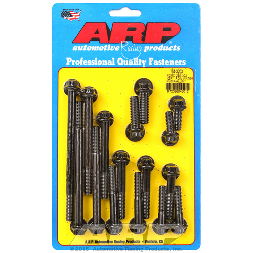 ARP FOR Ford 289-302 12pt iron water pump and front cover bolt kit