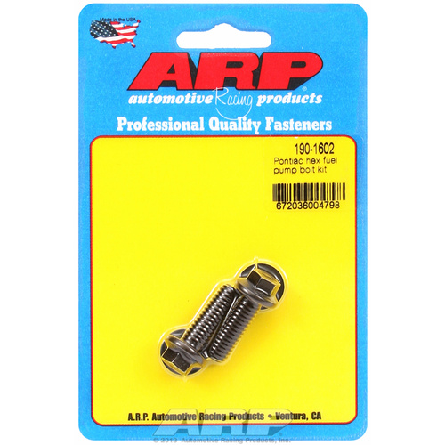 ARP FOR Pontiac hex fuel pump bolt kit