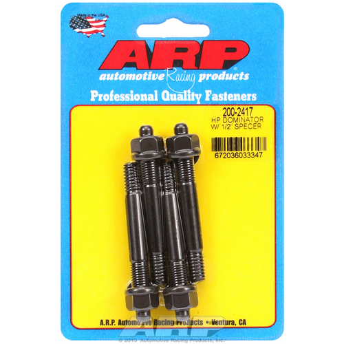 ARP FOR HP Dominator/w/ 1/2  spacer carb stud kit