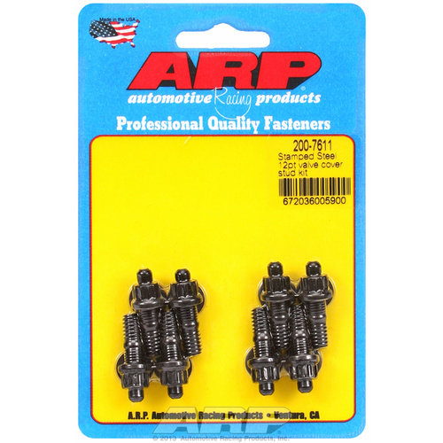 ARP FOR Stamped steel 12pt valve cover stud kit