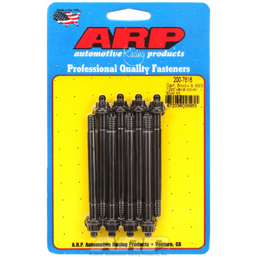 ARP FOR Dart Brodix & B&B 12pt valve cover stud kit