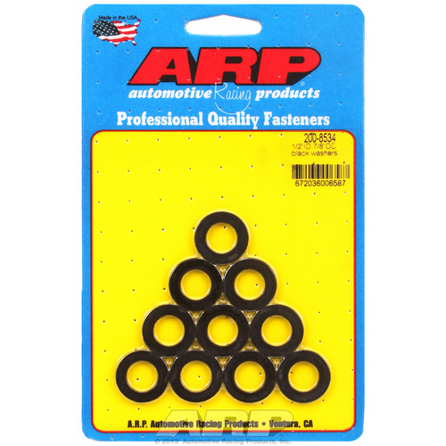 ARP FOR 1/2 ID 7/8 OD black washers