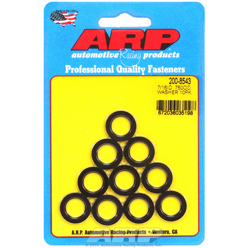 ARP FOR 7/16 ID .750 OD black washers