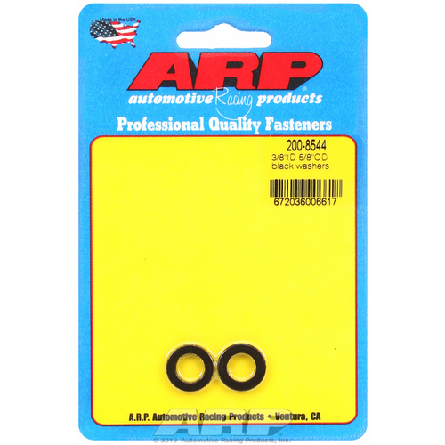 ARP FOR 3/8 ID 5/8 OD black washers