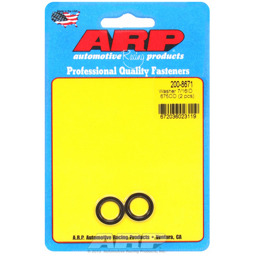 ARP FOR 7/16 ID 5/8 OD chamfer con rod washer