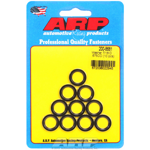 ARP FOR 7/16 ID 5/8 OD chamfer con rod washers