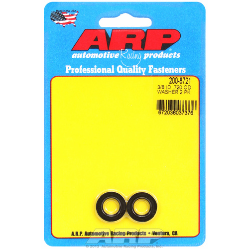 ARP FOR 3/8 ID .720 OD black washers