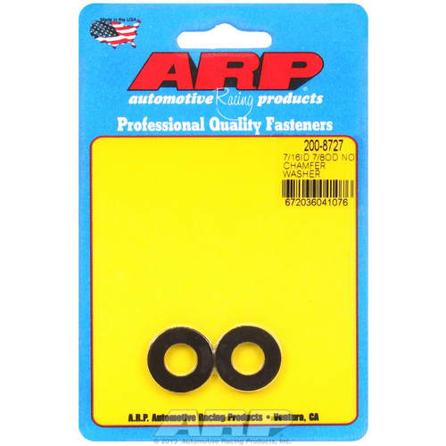 ARP FOR 7/16 ID 7/8 OD black washers