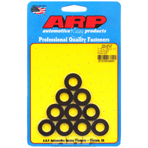 ARP FOR 7/16 ID 7/8 OD black washers