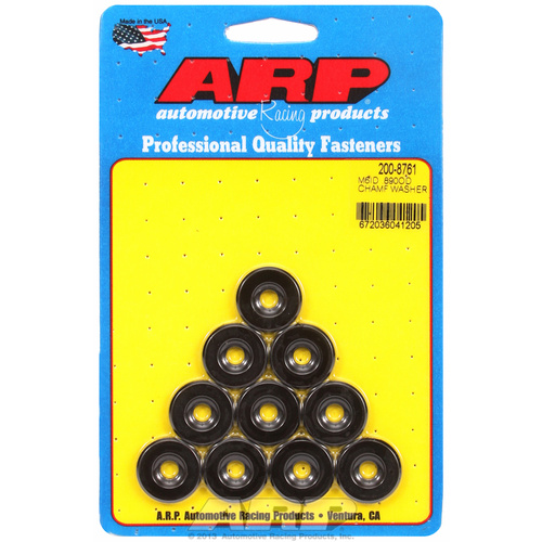 ARP FOR M6 ID .890 OD black washers