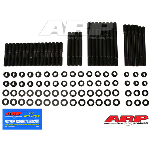 ARP FOR Chevy/w/Bowtie alum and cast blck/undercut hsk