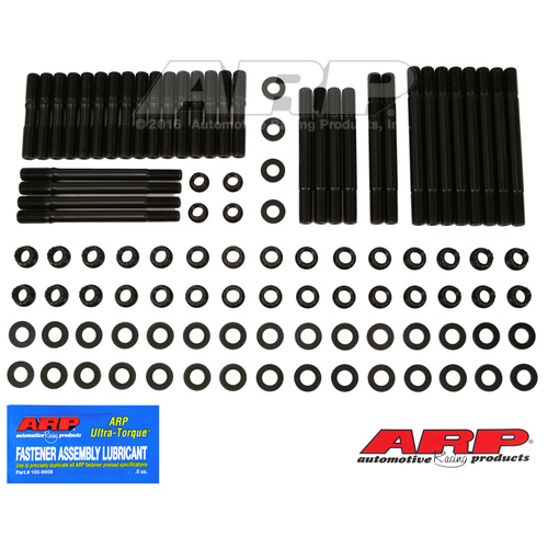 ARP FOR Chevy 16º/Rodeck alum blck/12pt u/c studs head stud kit