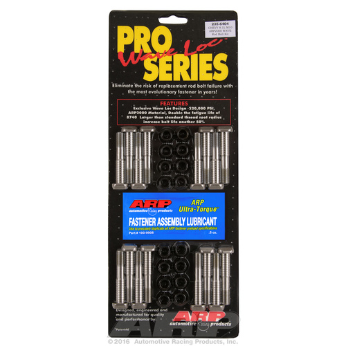 ARP FOR Chevy 8.1L M10 ARP2000 pro wave-loc rod bolt kit