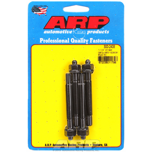ARP FOR 1-1/4  drilled carburetor spacer stud kit