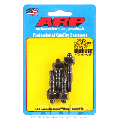 ARP FOR 2  drilled carburetor spacer stud kit