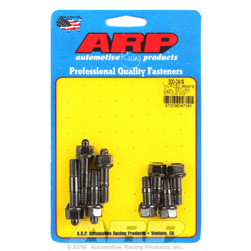 ARP FOR Moroso 64919  return spring w/1 spacer plate pro series carb stud kit