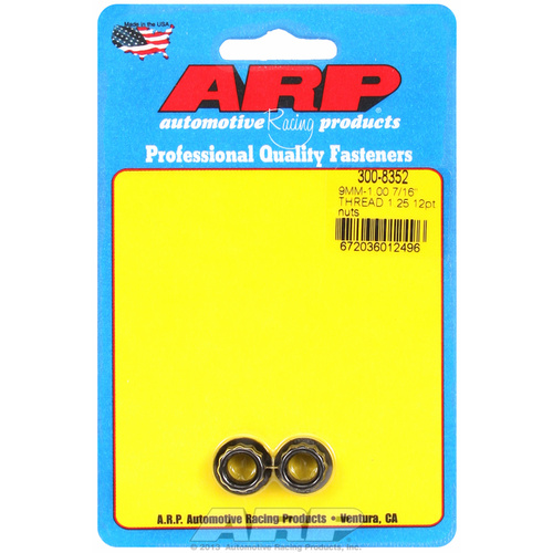 ARP FOR M9 x 1.25  12pt nut kit