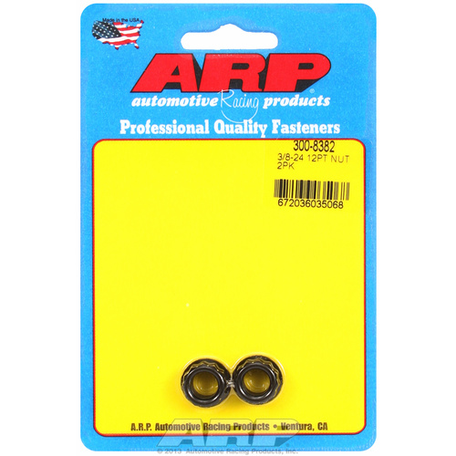 ARP FOR 3/8-24 1/2 socket/.645 flange OD/12pt nut kit