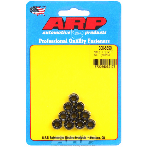 ARP FOR M6 X 1.00 12pt nut kit