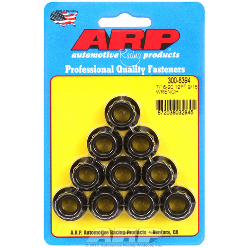 ARP FOR 7/16-20/9/16 socket 12pt nut kit