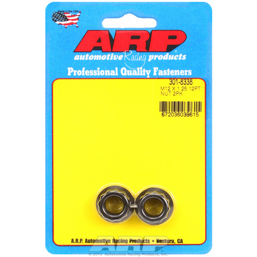 ARP FOR M12 X 1.25 12pt nut kit