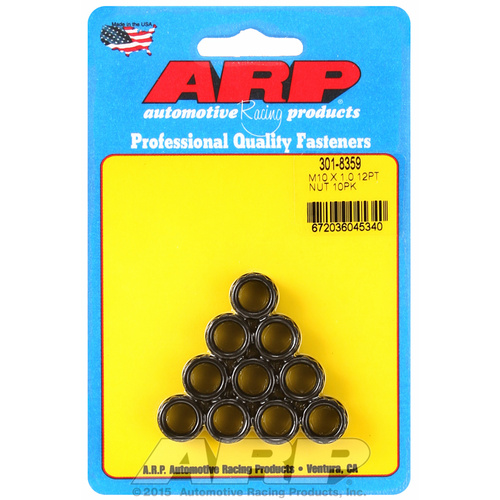 ARP FOR M10 X 1.00 12pt nut kit