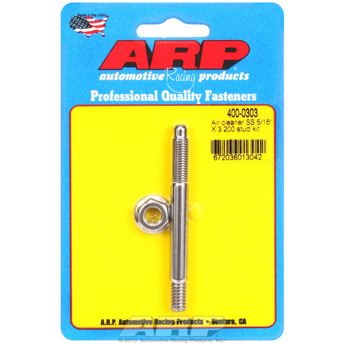 ARP FOR 5/16 x 3.200 SS air cleaner stud kit