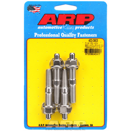 ARP FOR 7/16  SS hex bellhousing to trans stud kit