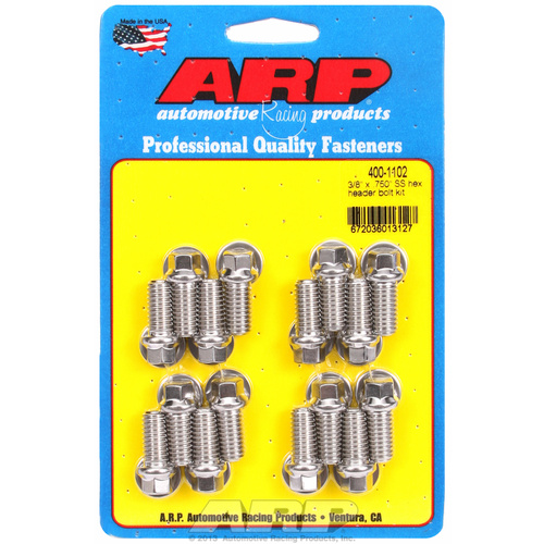 ARP FOR 3/8 x .750 SS hex header bolt kit