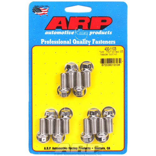ARP FOR 3/8 x .750 drilled SS header bolt kit