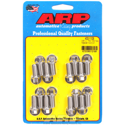 ARP FOR 3/8 x .750 SS hex header bolt kit