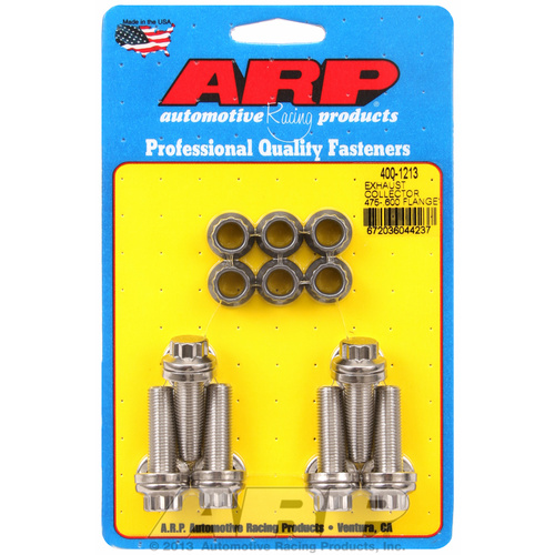 ARP FOR Exhaust collector .475-.600 flange bolt kit