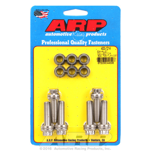 ARP FOR Exhaust collector .600-.725 flange bolt kit