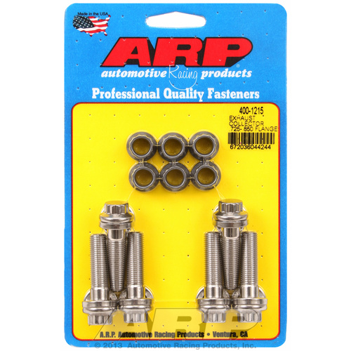ARP FOR Exhaust collector .725-.850 flange bolt kit