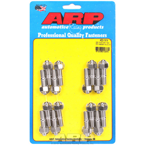 ARP FOR Ford 3/8 hex SS header stud kit