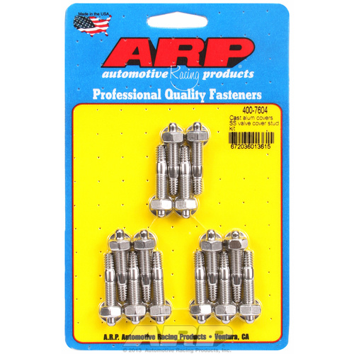 ARP FOR Cast alum covers SS valve cover stud kit