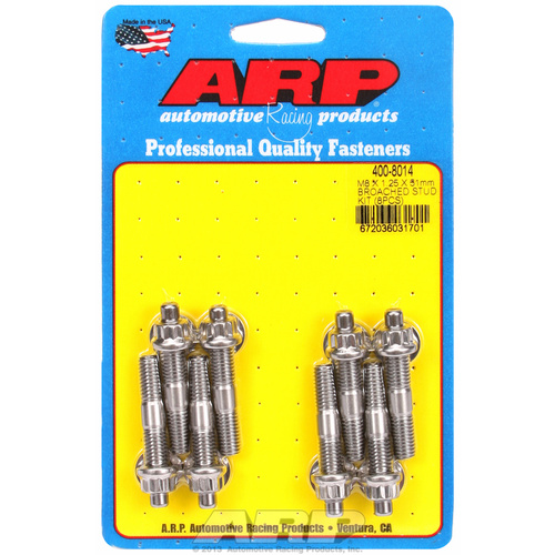 ARP FOR M8 X 1.25 X 51mm broached stud kit - 8pcs