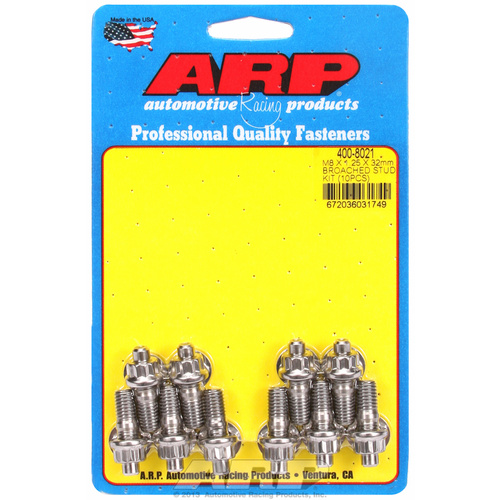 ARP FOR M8 X 1.25 X 32mm broached stud kit - 10pcs