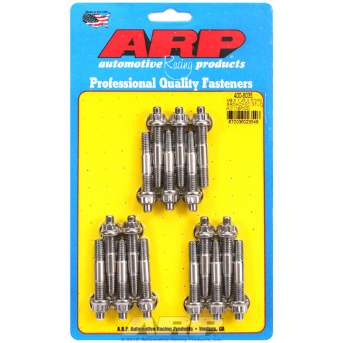ARP FOR M8 X 1.25 X 57mm broached stud kit - 16pcs