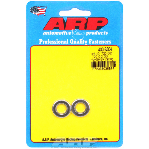 ARP FOR 3/8ID .720OD SS washer