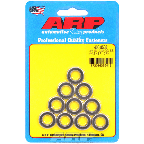 ARP FOR 3/8ID .720OD SS washer