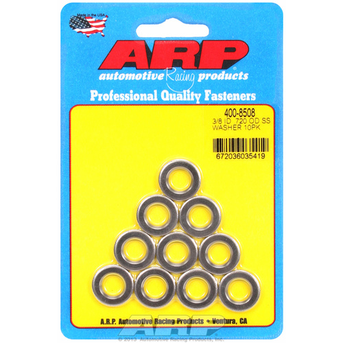 ARP FOR 3/8ID .720OD SS washer
