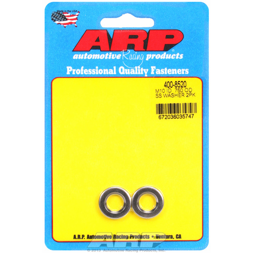 ARP FOR M10ID .750OD SS chamfer washers