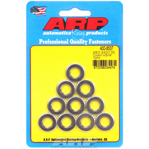 ARP FOR 3/8ID 3/4OD SS washers